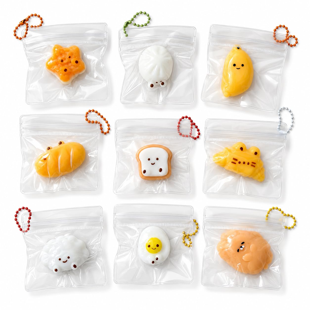 スクイーズ 14個セット Amazon.co.jp: KUMORINO ミニ スクイーズ キーホルダー 9個セット A